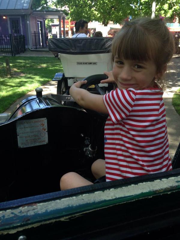girl with truck