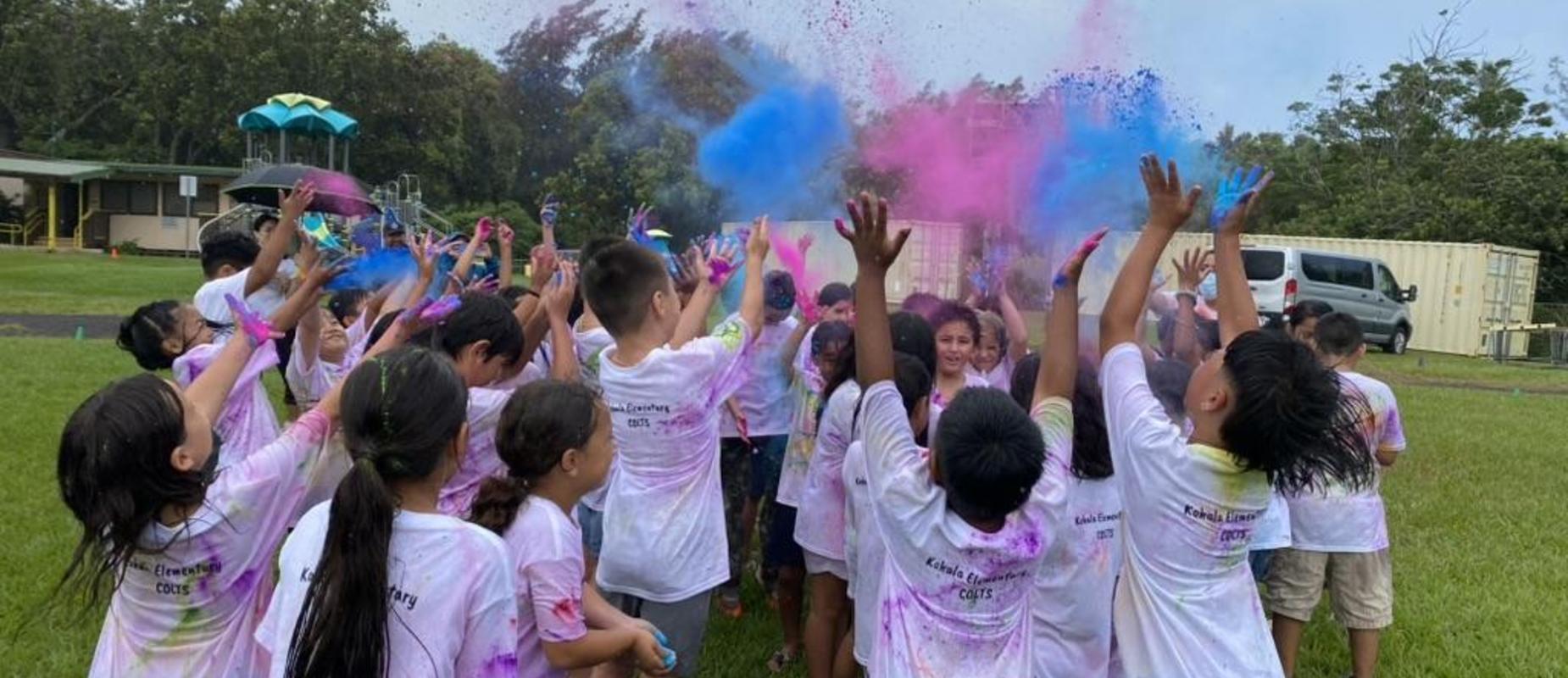 Kohala Rainbow Run fun