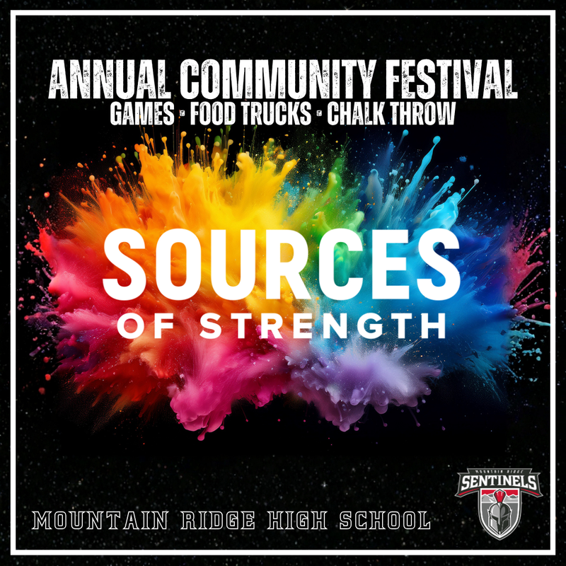 MRHS invites everyone to our annual Sources of Strength Festival!