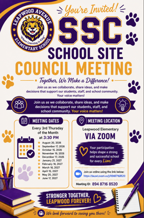 SSC flyer