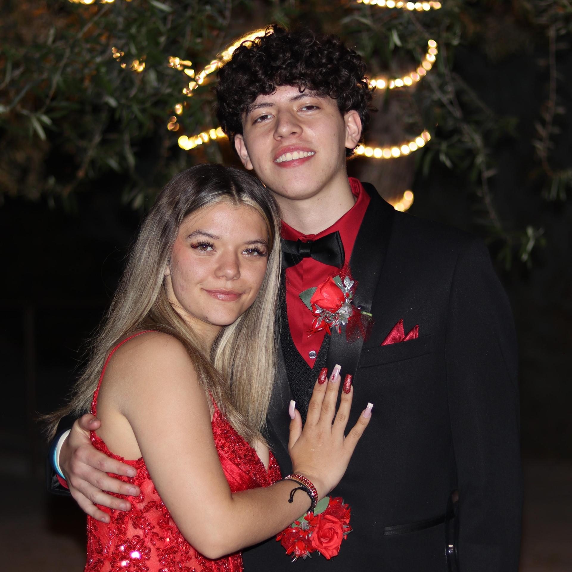 students enjoying Prom night