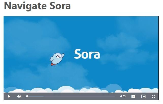 Navigate SORA