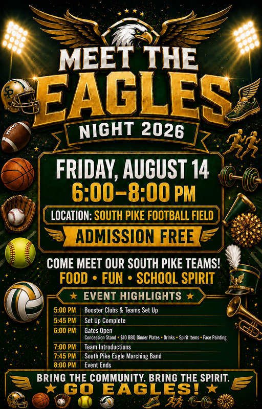 spsd meet the eagles august 2026