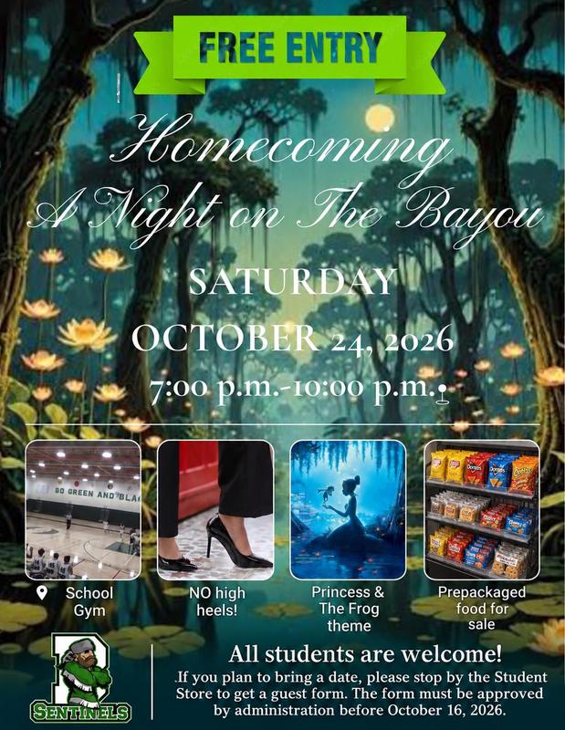 Join us for Homecoming on October 24th! Featured Photo