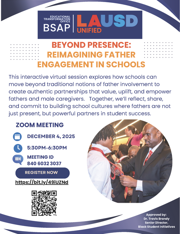 Beyond Presence: Reimagining Father Engagement in Schools