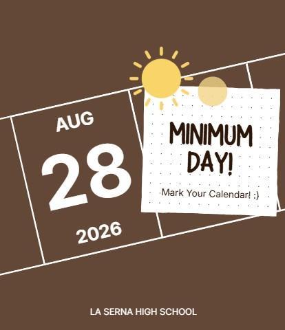 minimum day schedule