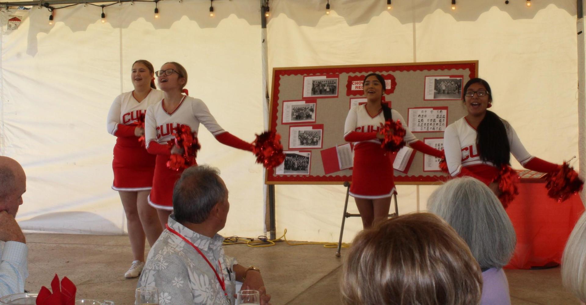Members of the class of 1971 at their 50 year reunion