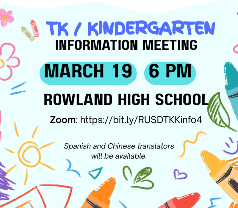 TK - K Parent Info Meeting