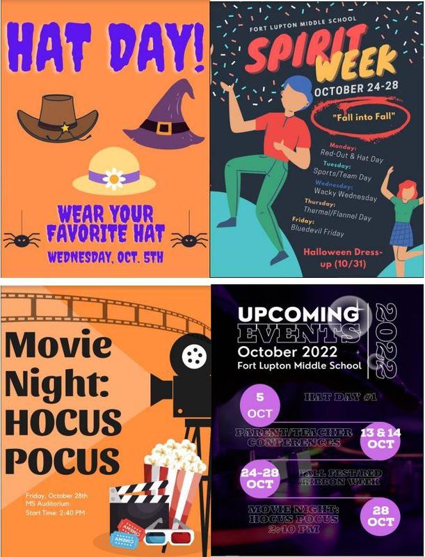 FLMS October Activities Flyer
