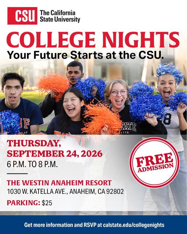 The College Nights - Your Future Starts at the CSU Featured Photo