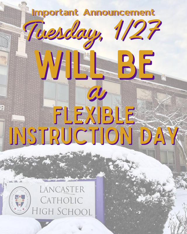 Flexible Instruction Day, Tuesday, January 27, 2026