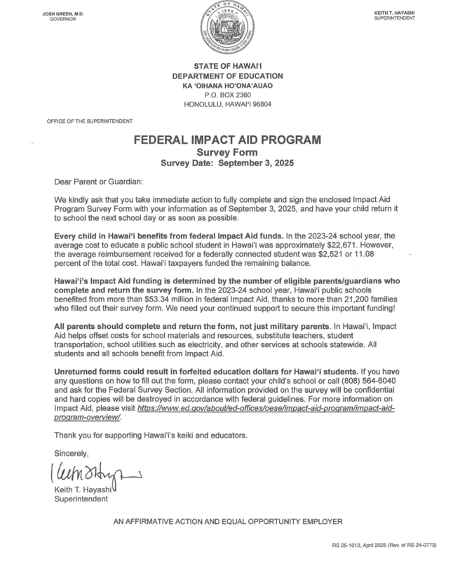 Fed Impact Aid
