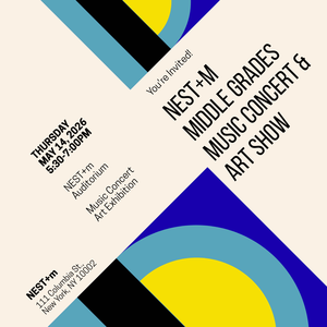 Invitation for Middle Grades Music Concert & Art Show