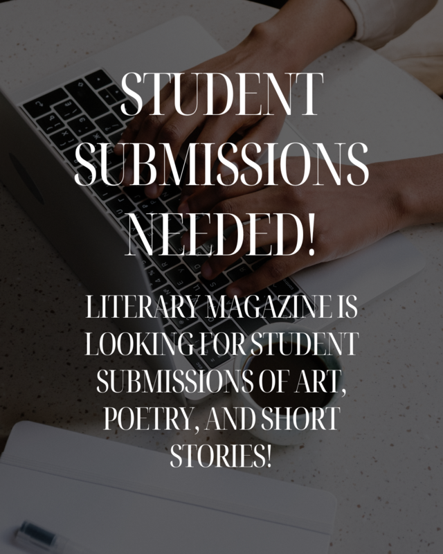 Literary Magazine Looking for Submissions