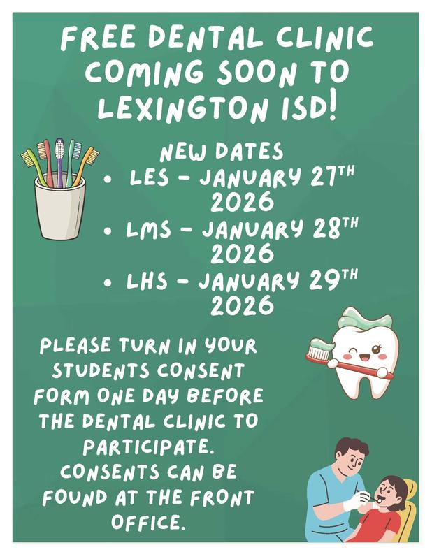 LISD Dental Clinics Flyer