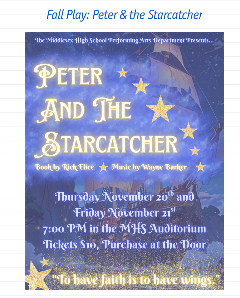 Fall Play - Peter and the Starcatcher