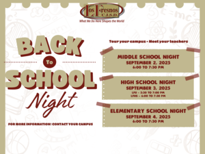 Back to School Night