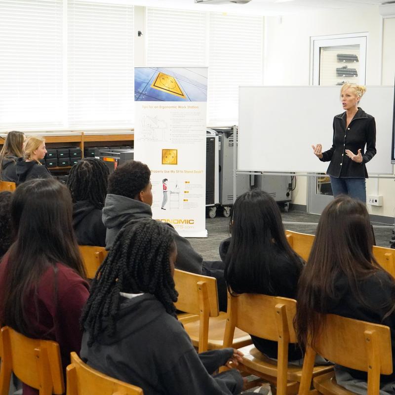 Senior Exit Interviews Guest Speaker: Joy Boese-Theodora