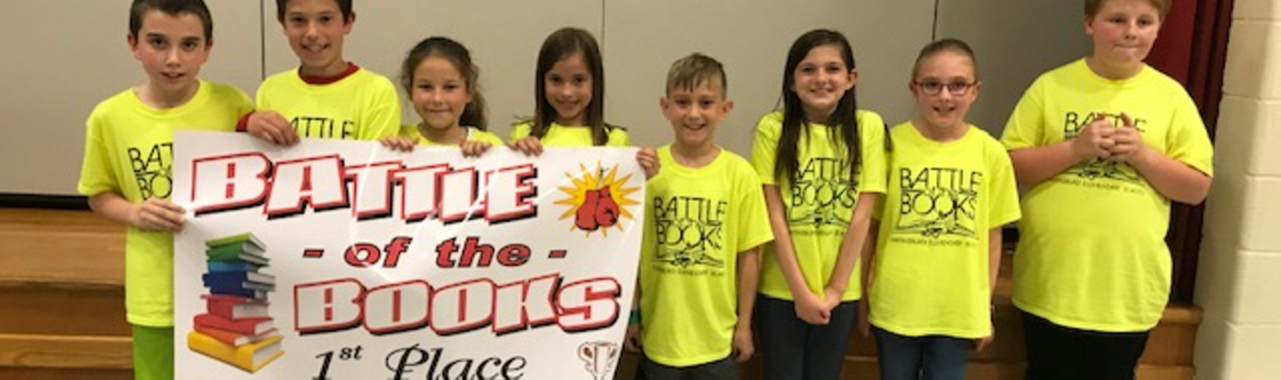 Battle of the Books 1st Place