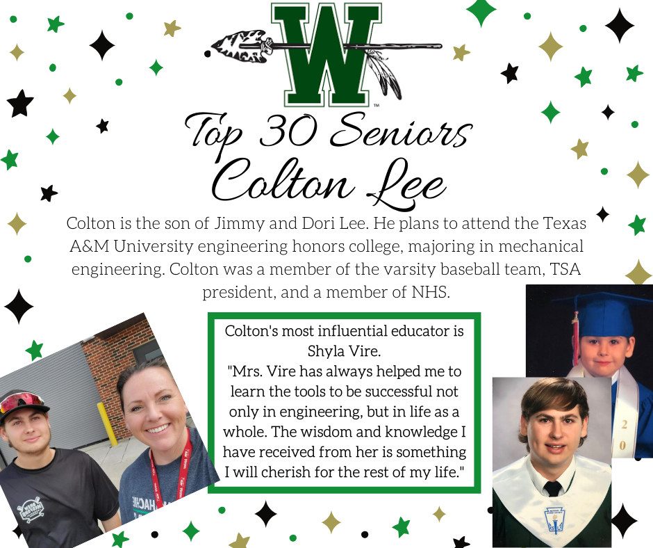 graphic of colton lee