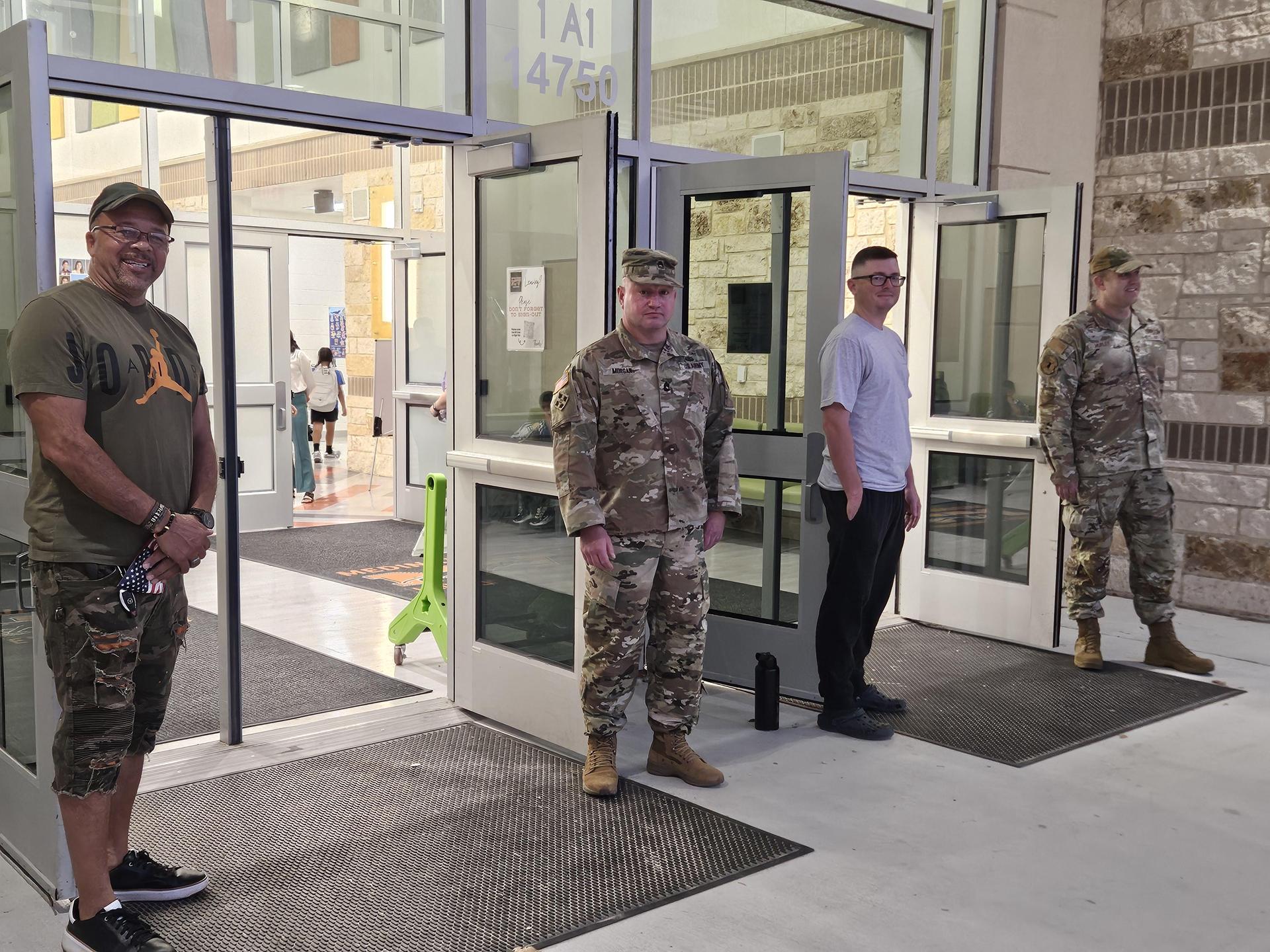 Patriot's Day at Ladera Elementary