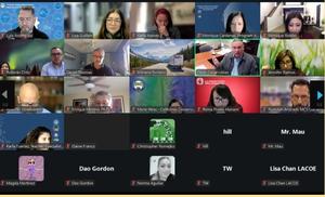 screen shot of a online meeting