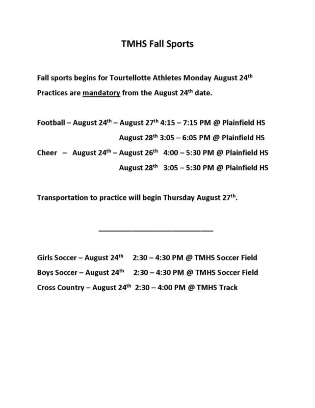 TMHS Fall Sports