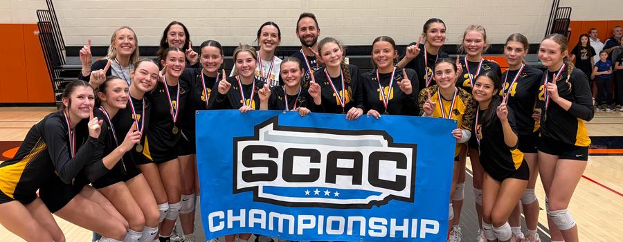 Picture of 2026 SCAC League Champions - Lady Lions Volleyball Team