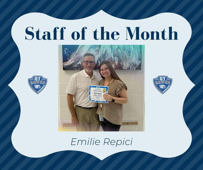 Primary School Staff of the Month