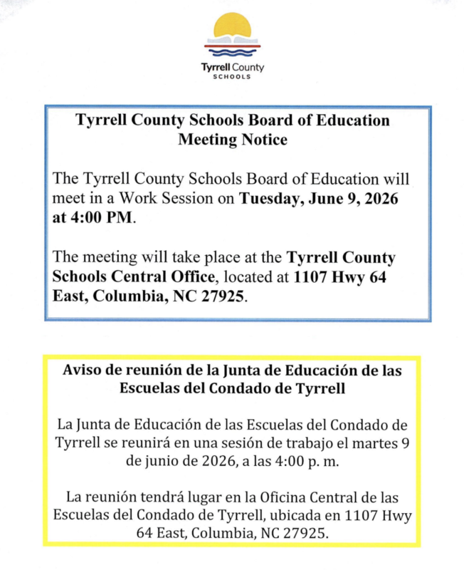 BOE Meeting Flyer