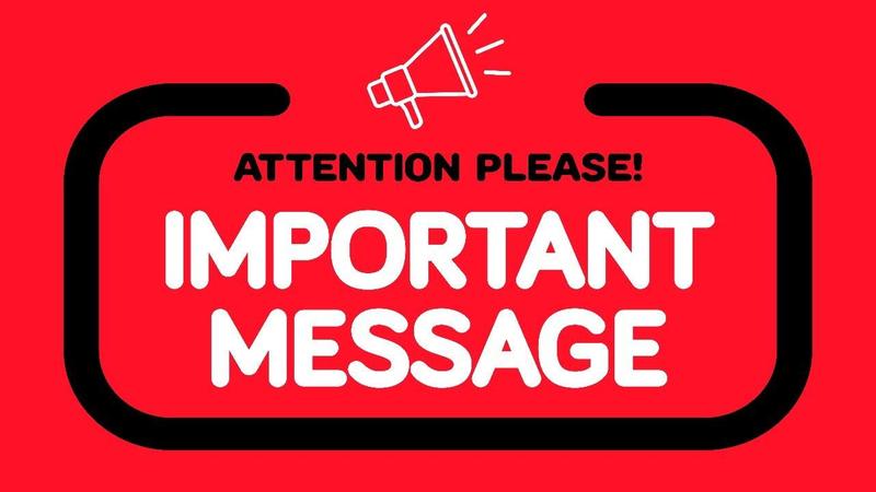Important Message