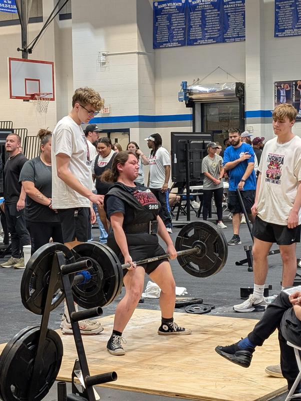 Regional powerlifting meet.