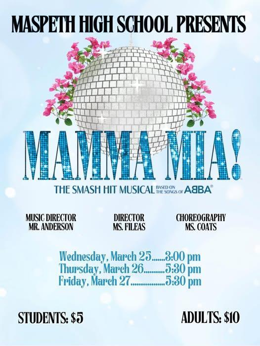 Maspeth Theatre Spring Musical Mamma Mia