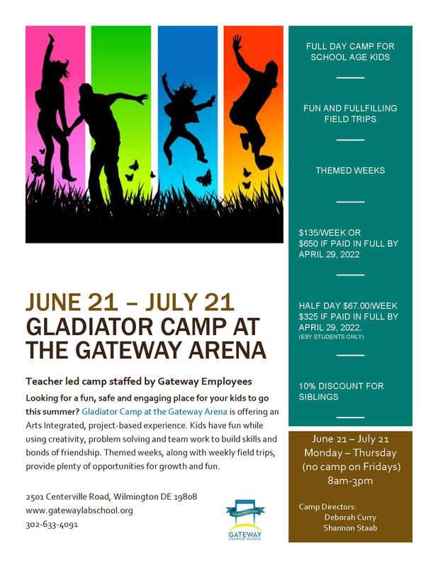 Gladiator Summer Camp Flyer Featured Photo