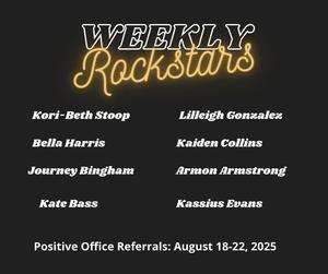 Weekly Rockstars