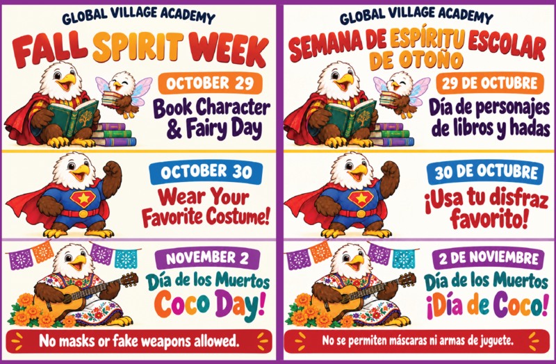 Fall Spirit Week at GVA Aurora!