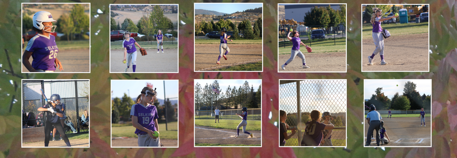 Softball players