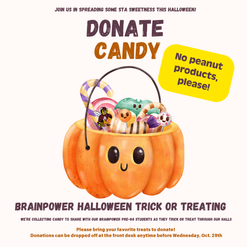 candy donations needed