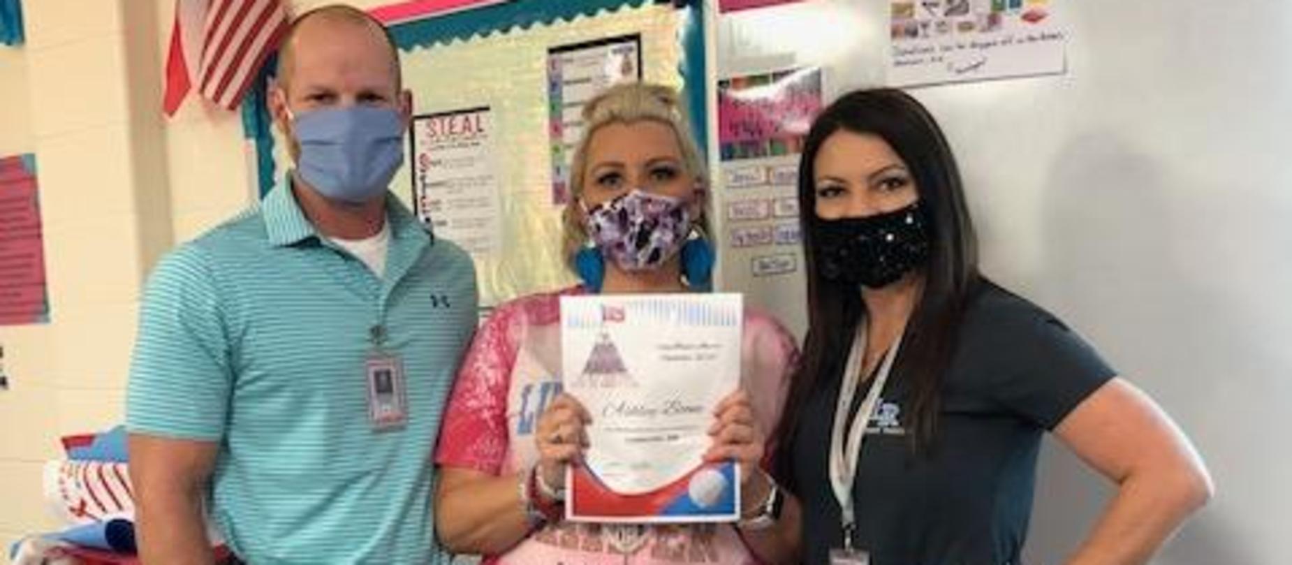 Ashley Boone September Employee of the Month