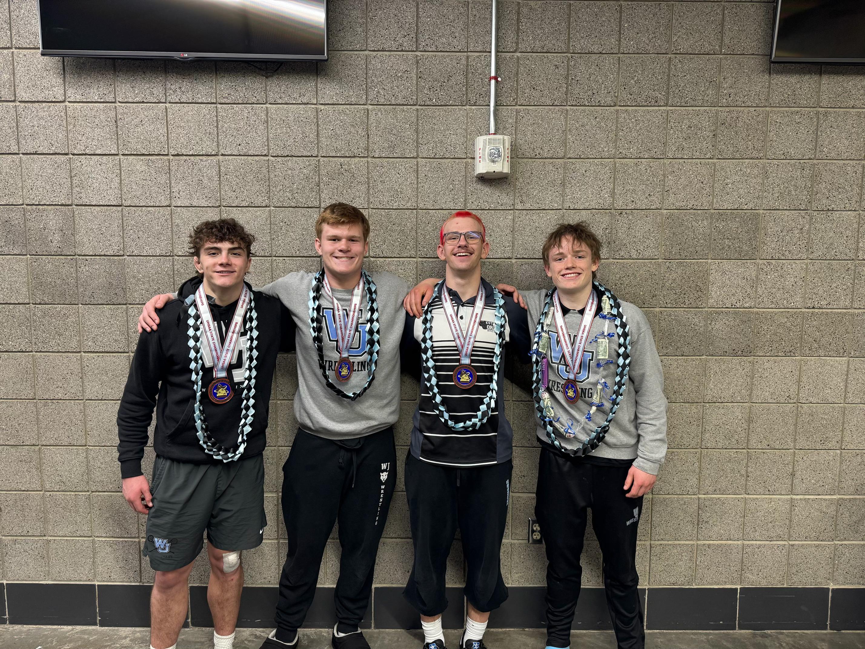 Boys Wrestling State Tournament placers