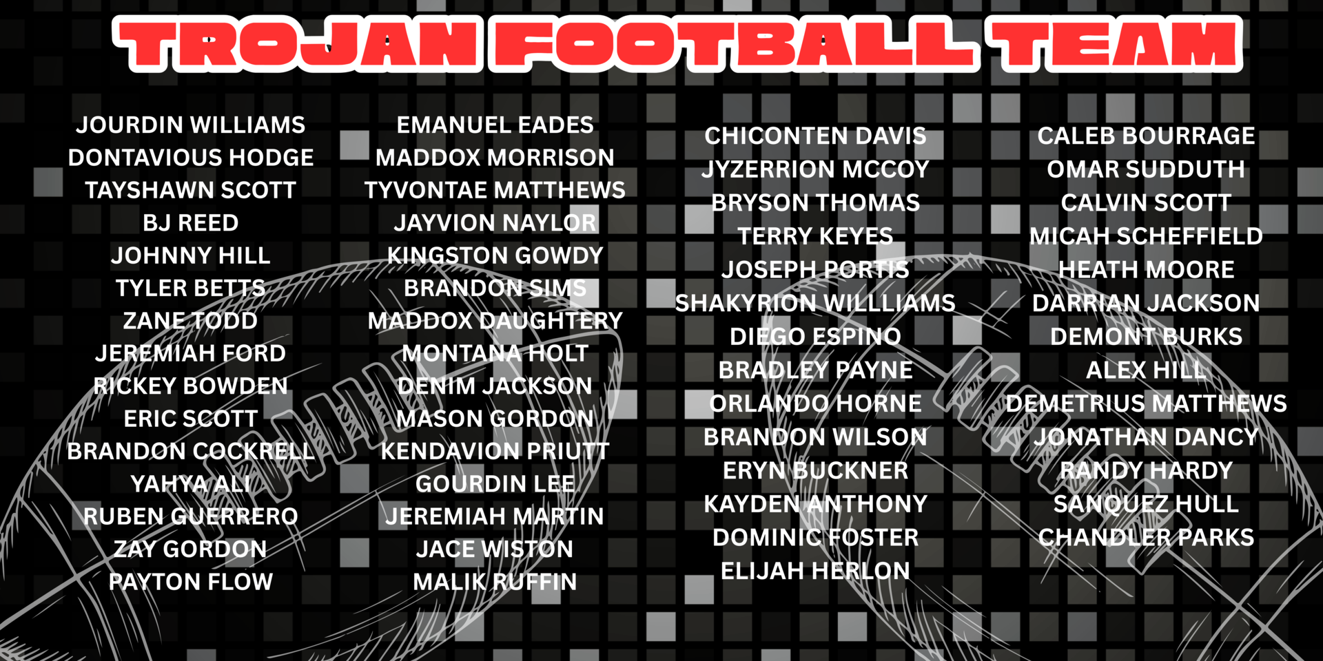 Football Roster