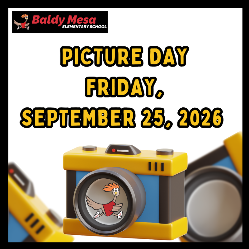 Picture Day on Friday, September 25, 2026 Featured Photo