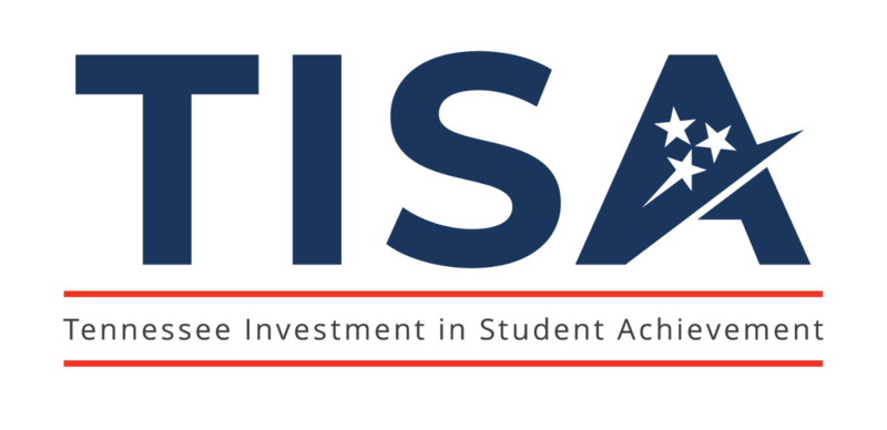 bold blue capital letters TISA