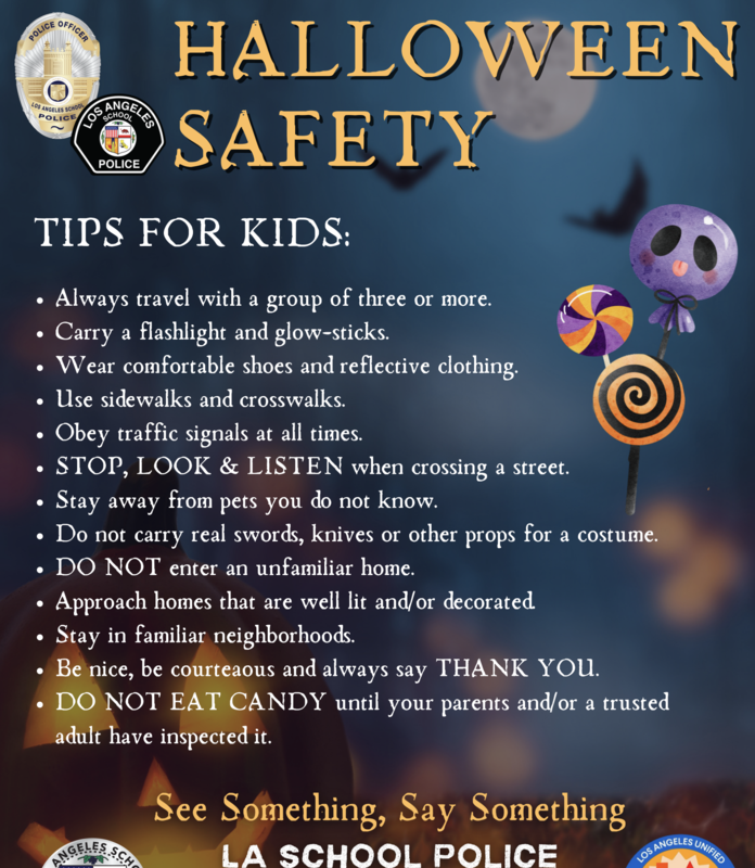 halloween safety tips
