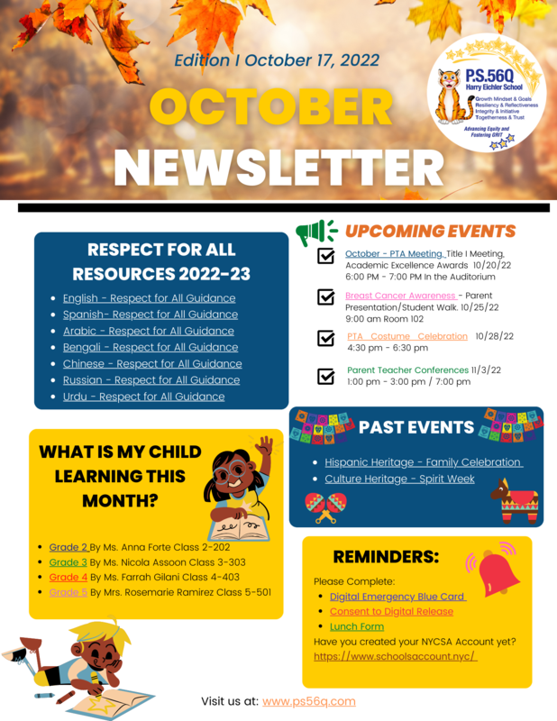 October Newsletter