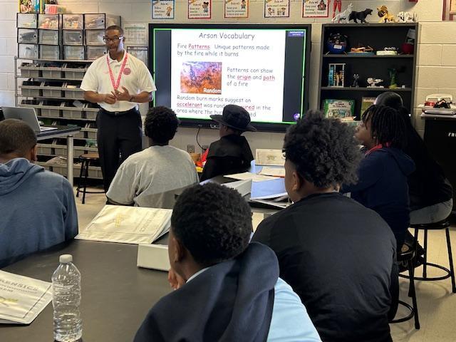 City of College Park Fire Chief for Arson Investigator Presentation Featured Photo