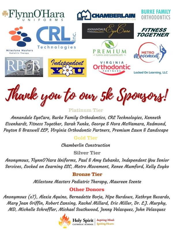 5k sponsors