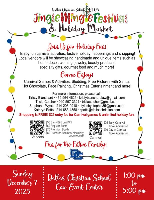 PTO Jingle Mingle Holiday Festival - Sunday, Dec. 7