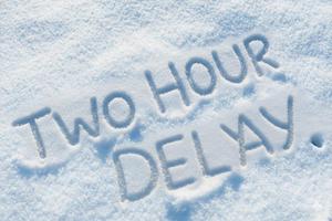 SNOW DELAY