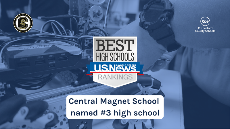 Central Magnet School named #3 high school in the nation